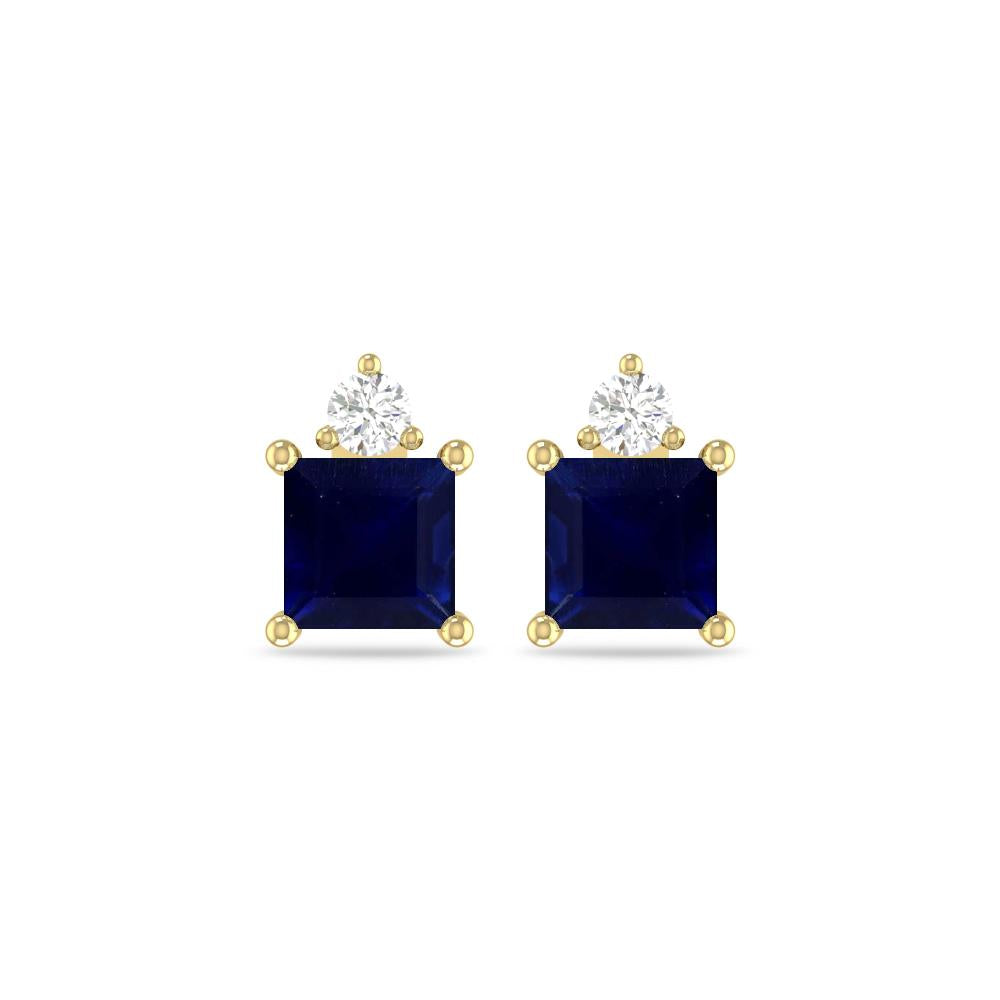Yellow Gold - Sapphire