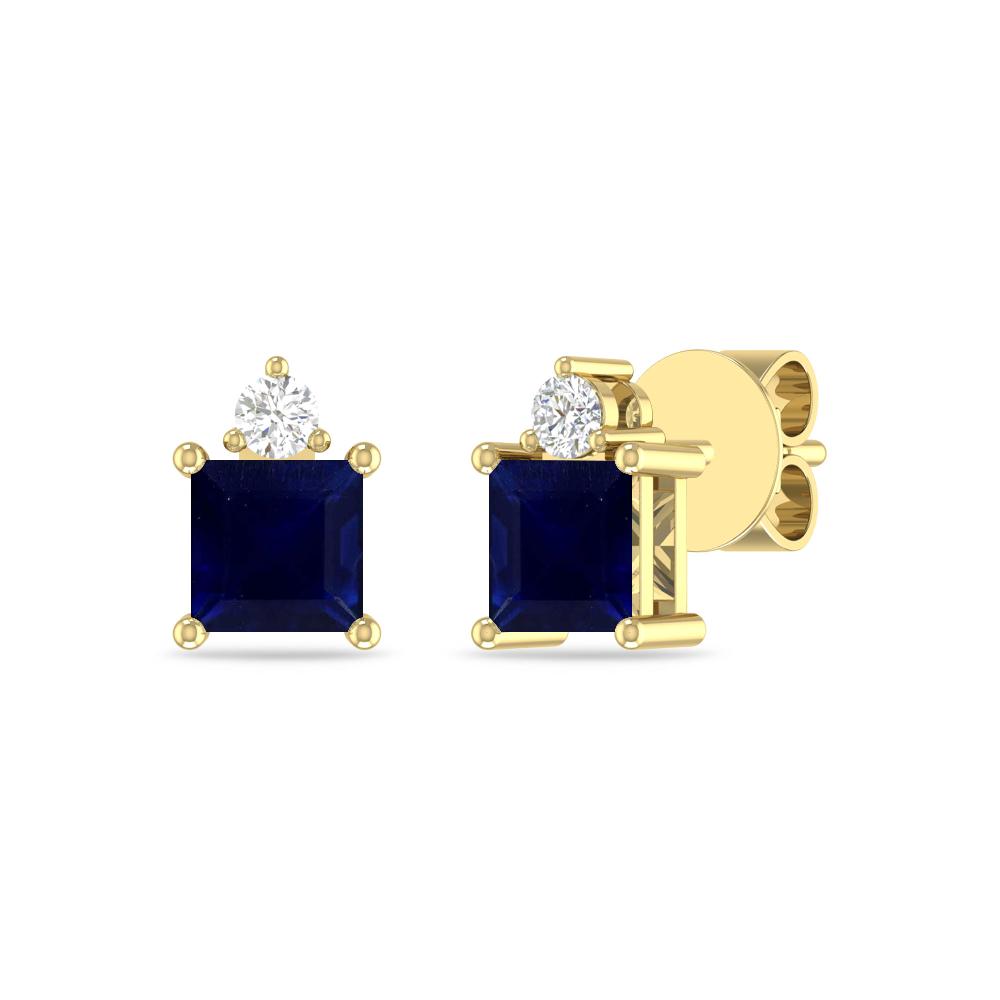 Yellow Gold - Sapphire
