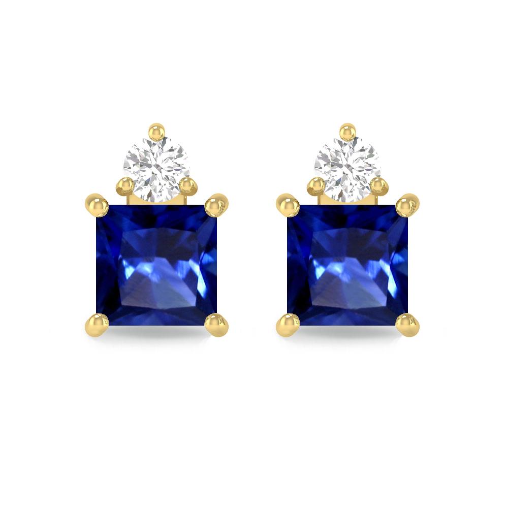 Yellow Gold - Sapphire