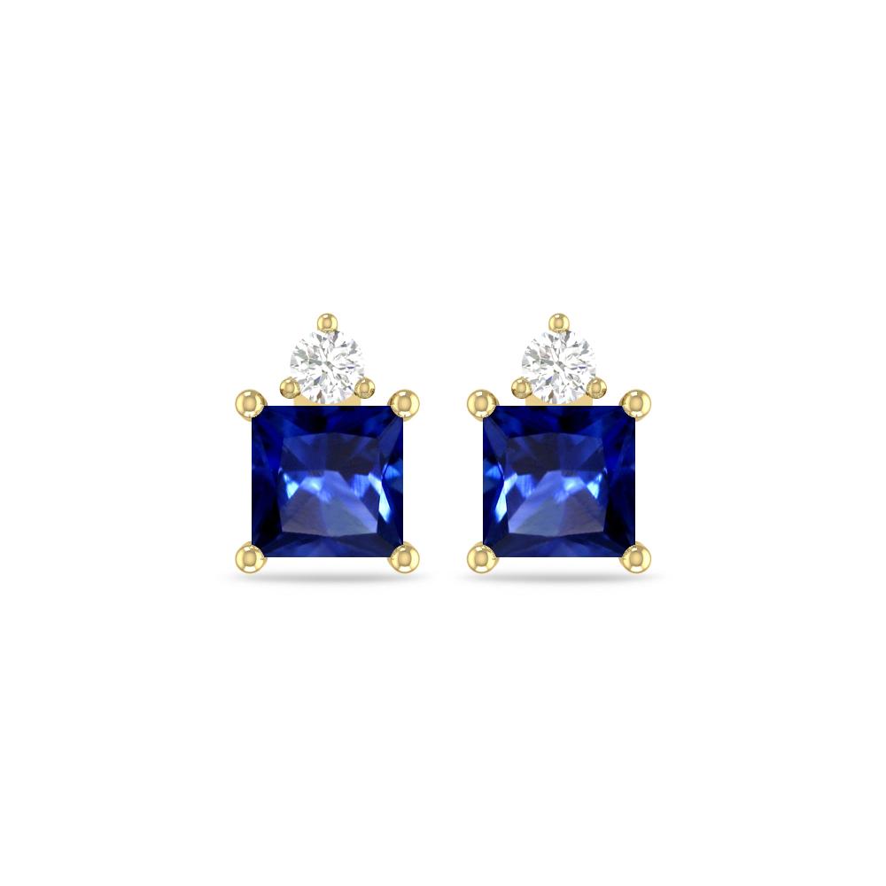 Yellow Gold - Sapphire