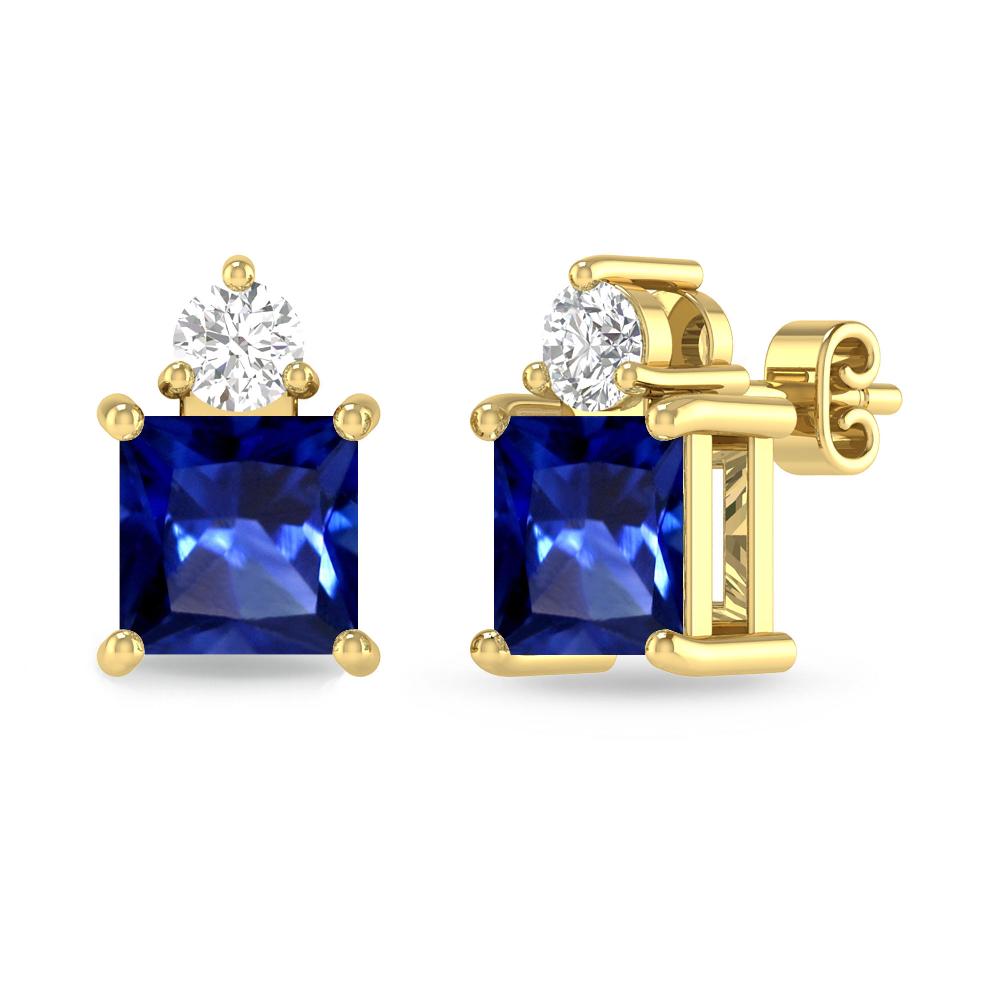 Yellow Gold - Sapphire