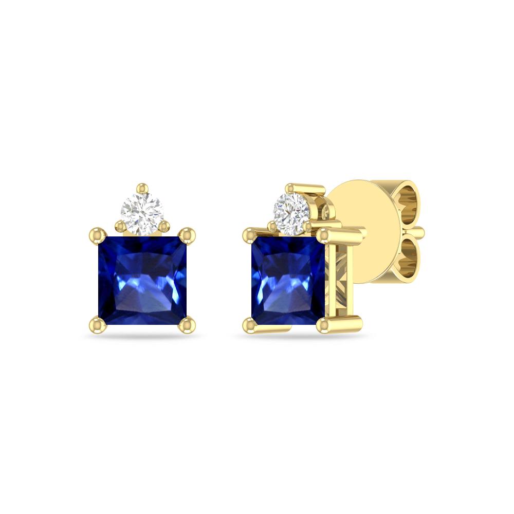 Yellow Gold - Sapphire