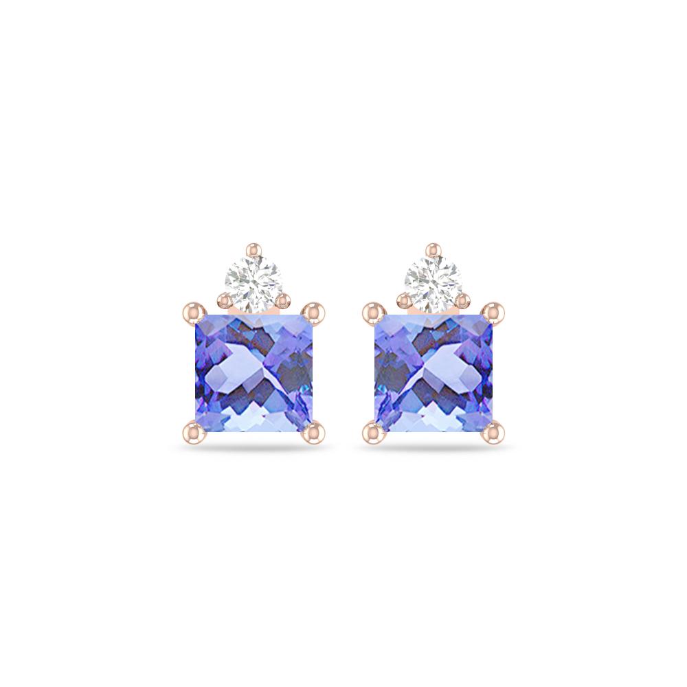 Rose Gold - Tanzanite