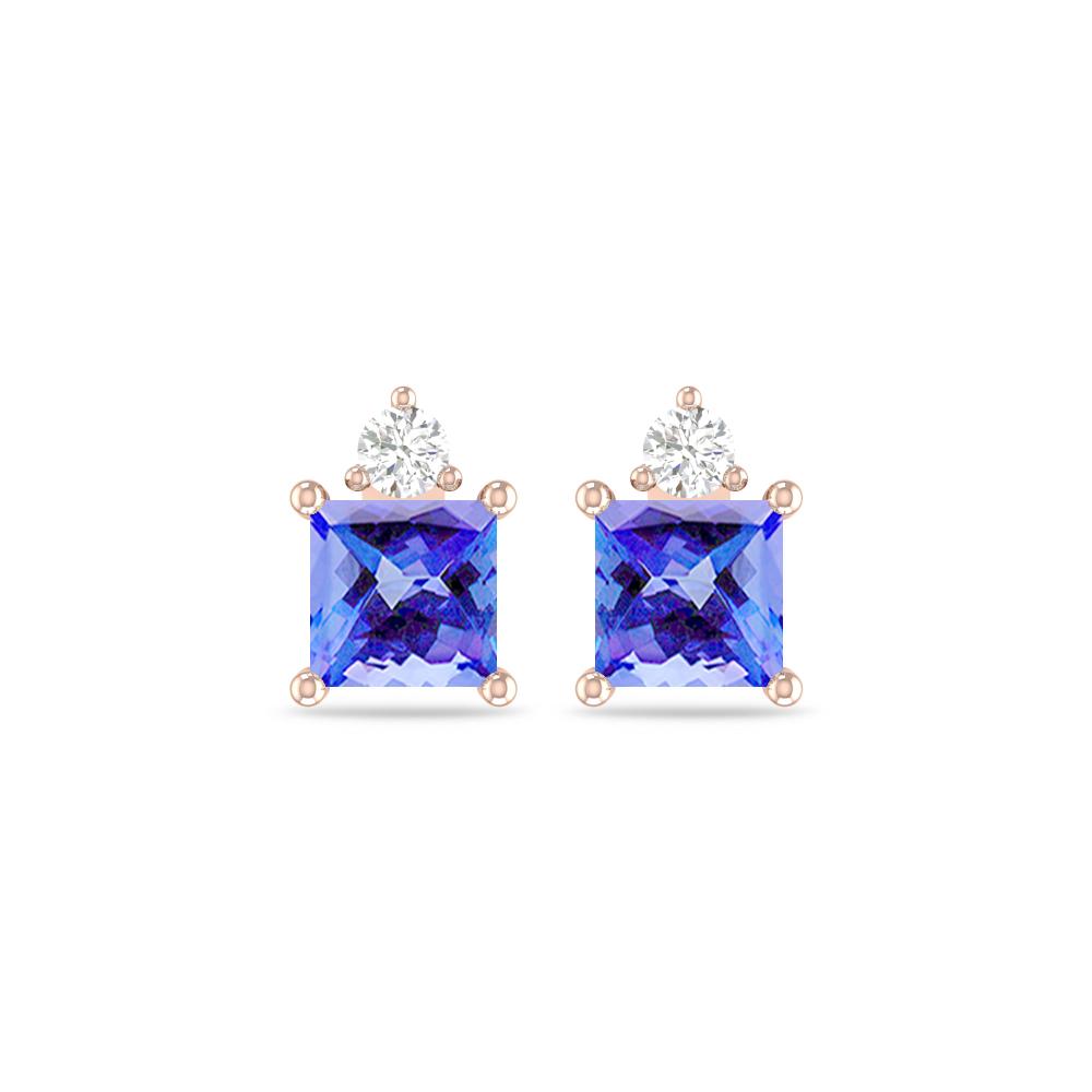 Rose Gold - Tanzanite