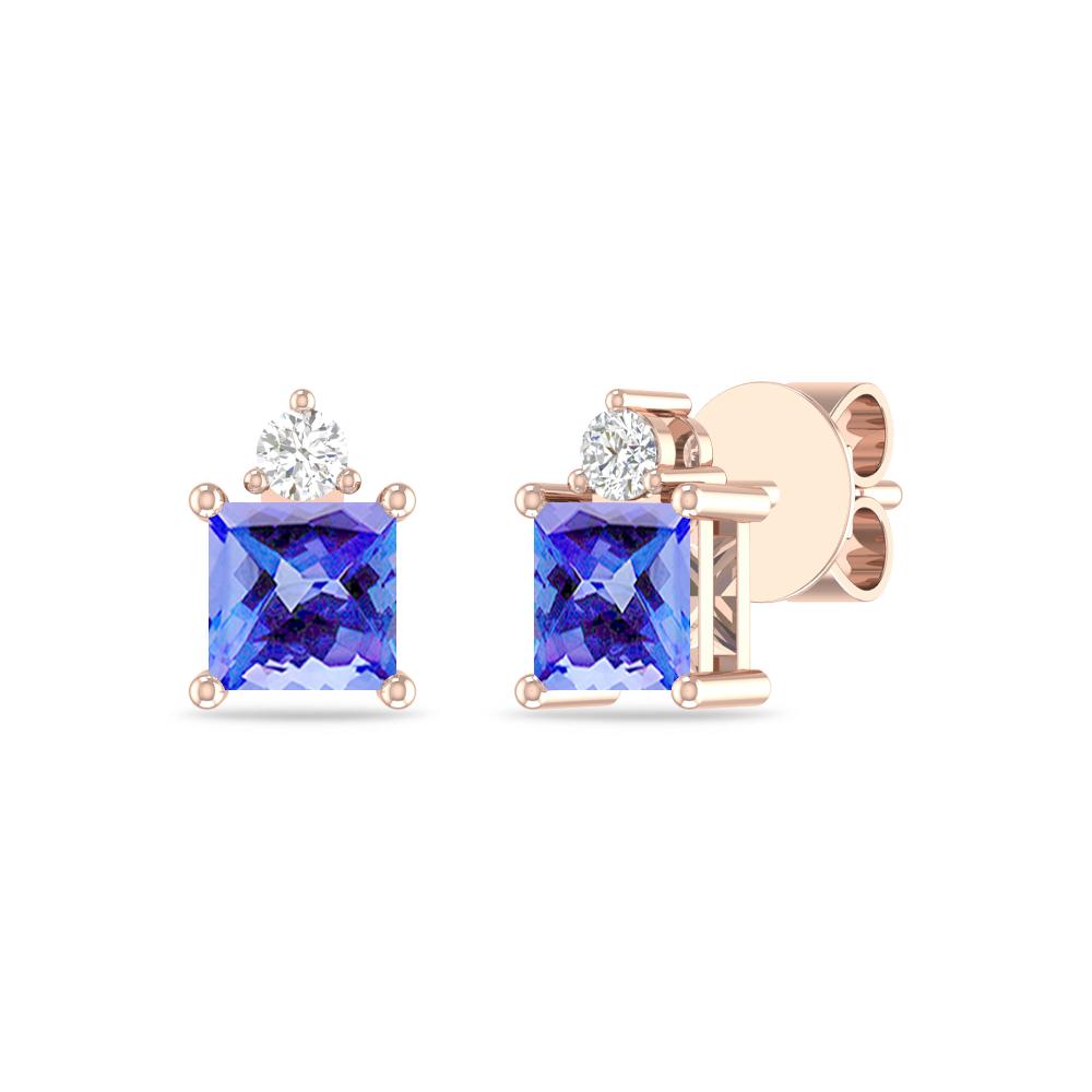Rose Gold - Tanzanite