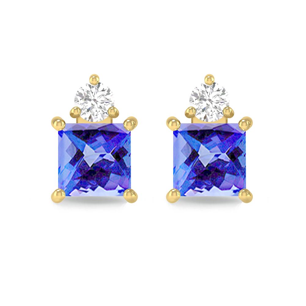 Yellow Gold - Tanzanite