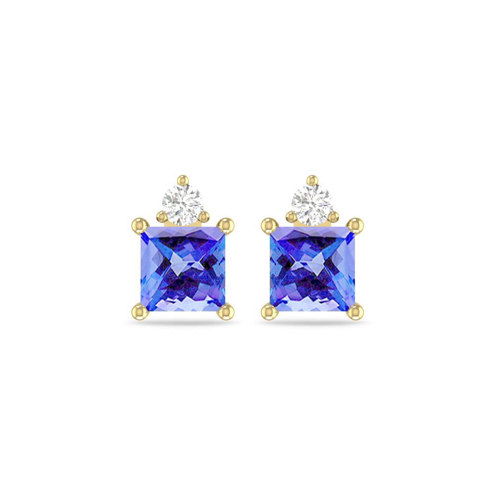Yellow Gold - Tanzanite