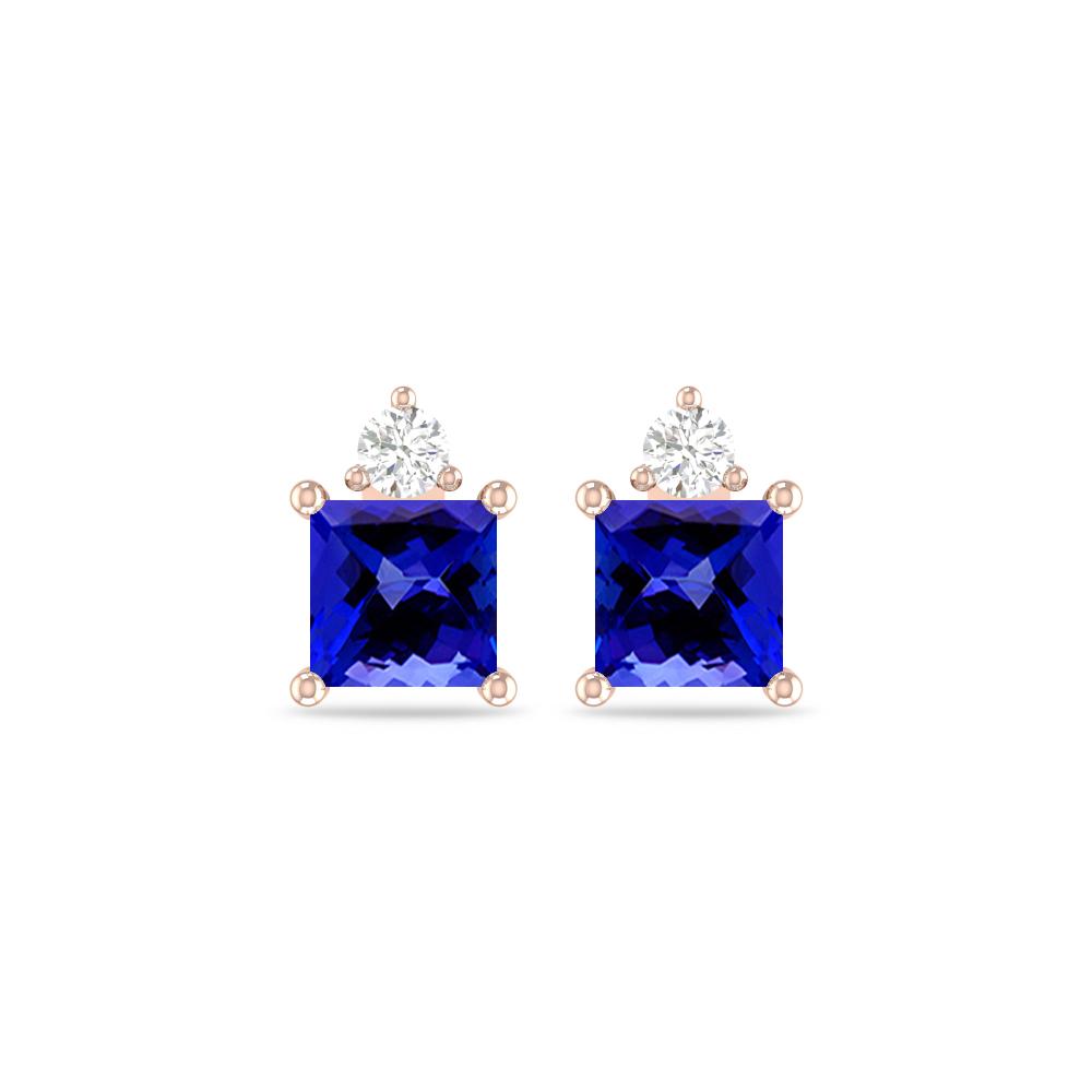 Rose Gold - Tanzanite