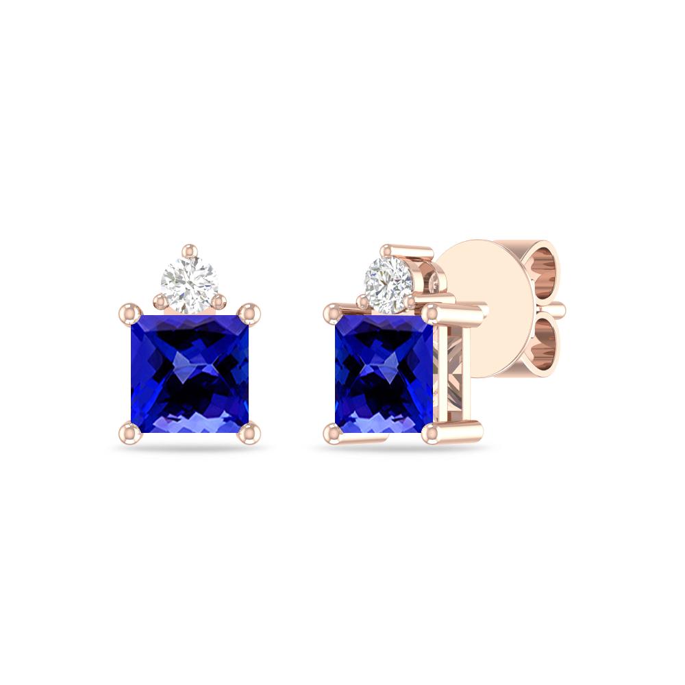 Rose Gold - Tanzanite