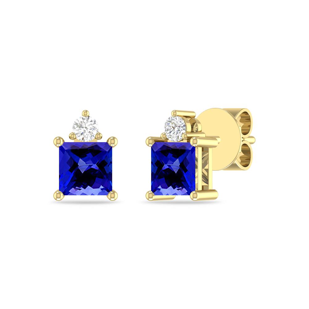 Yellow Gold - Tanzanite