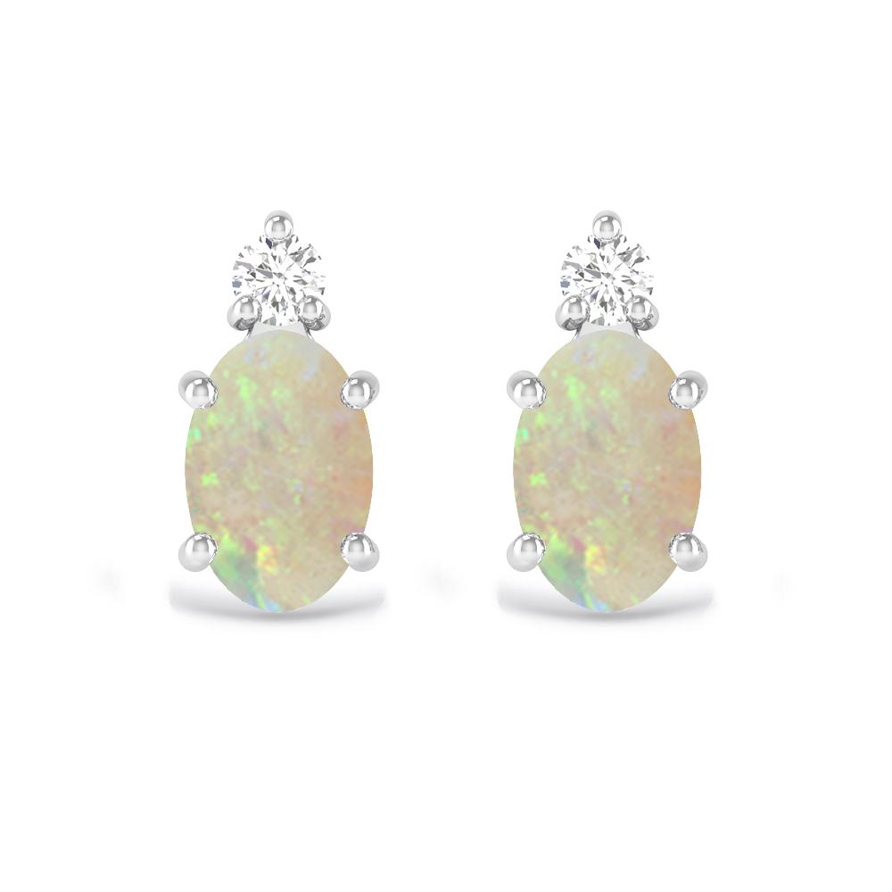 White Gold - Opal
