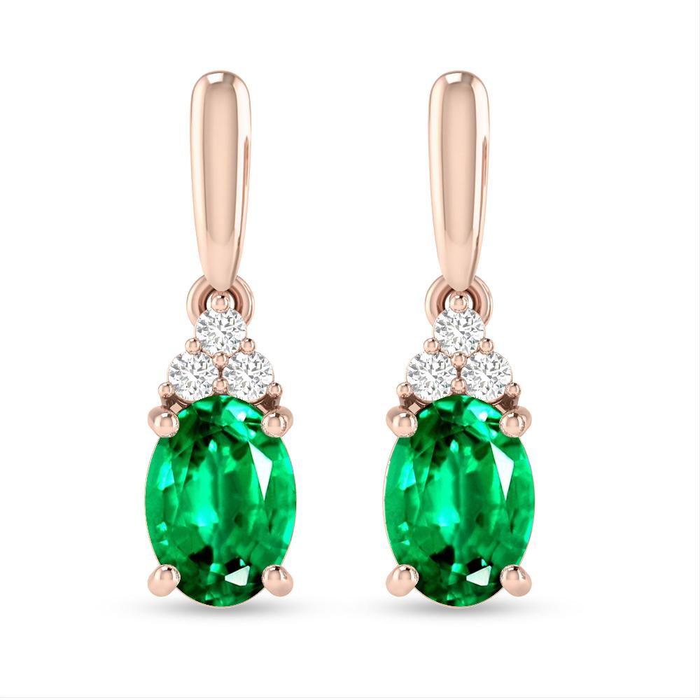 Rose Gold - Emerald