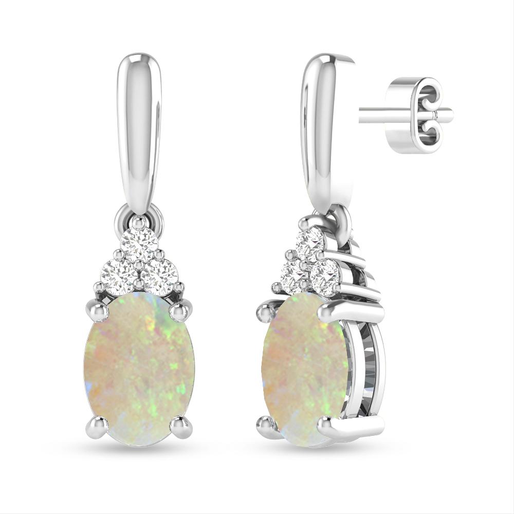 White Gold - Opal