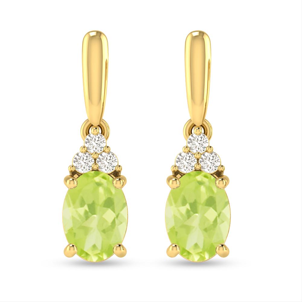 Yellow Gold - Peridot