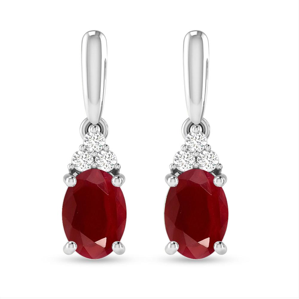 White Gold - Ruby