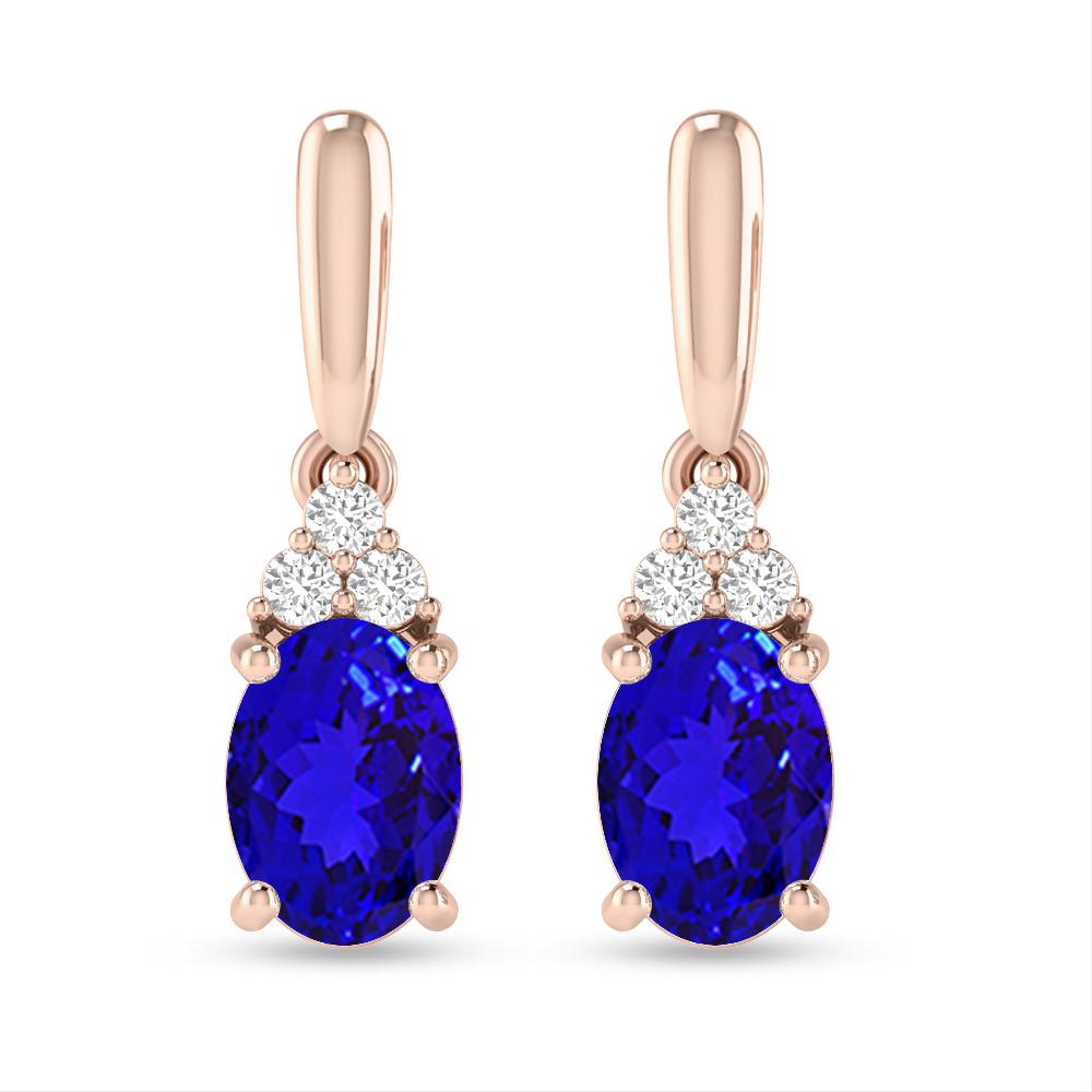 Rose Gold - Tanzanite