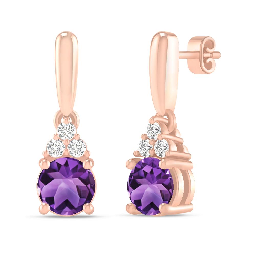 Rose Gold - Amethyst