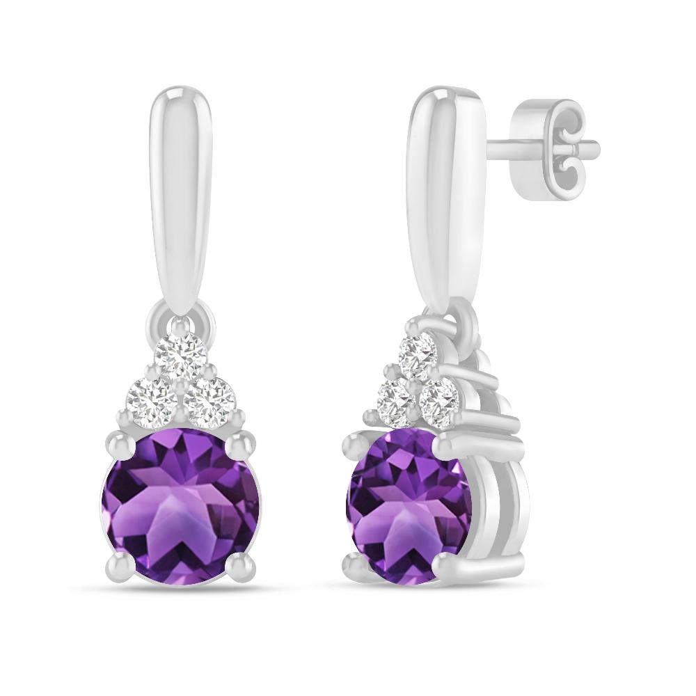 White Gold - Amethyst