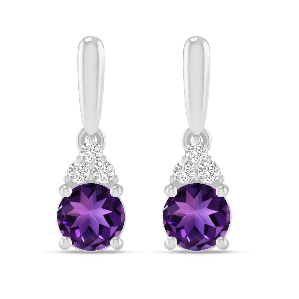 White Gold - Amethyst