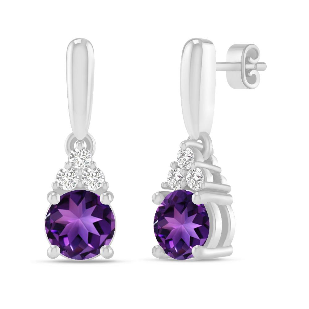 White Gold - Amethyst