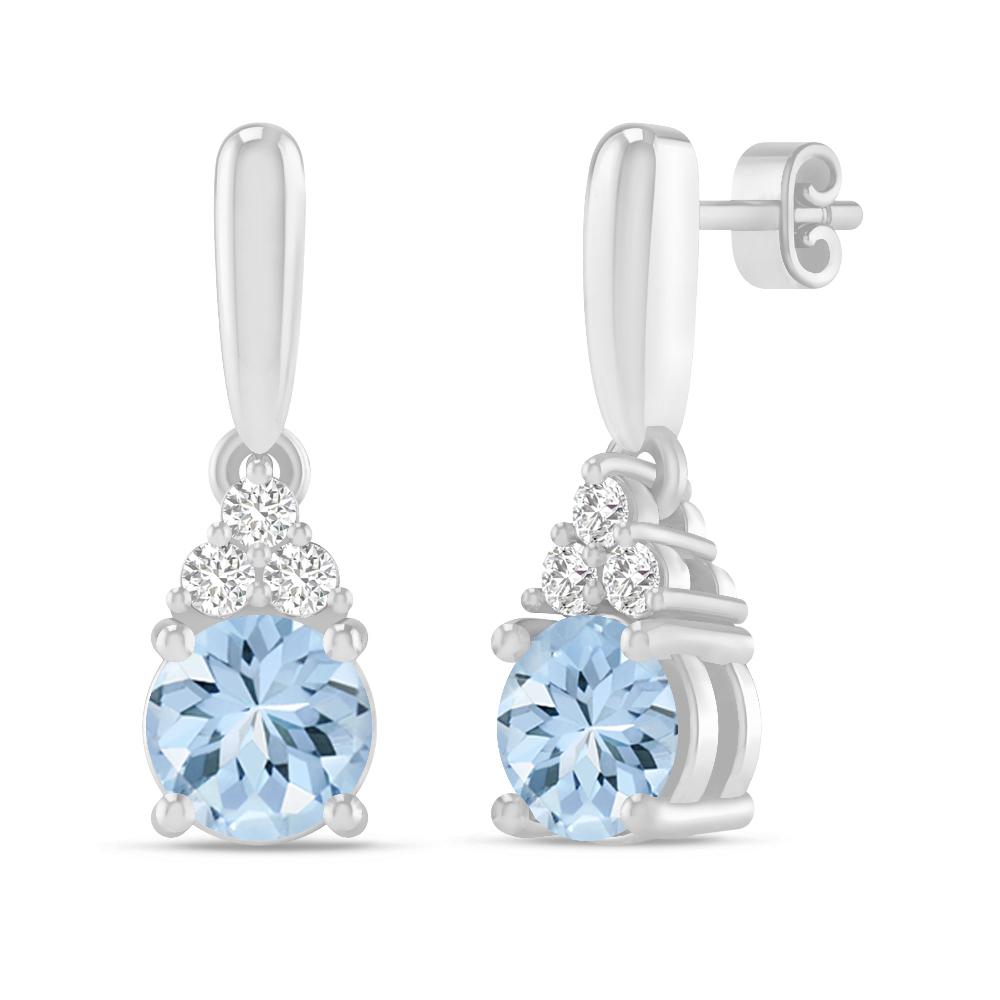 White Gold - Aquamarine