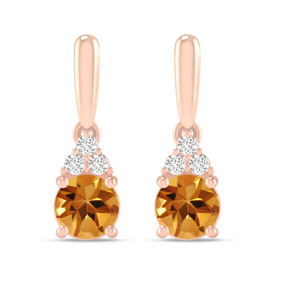 Rose Gold - Citrine