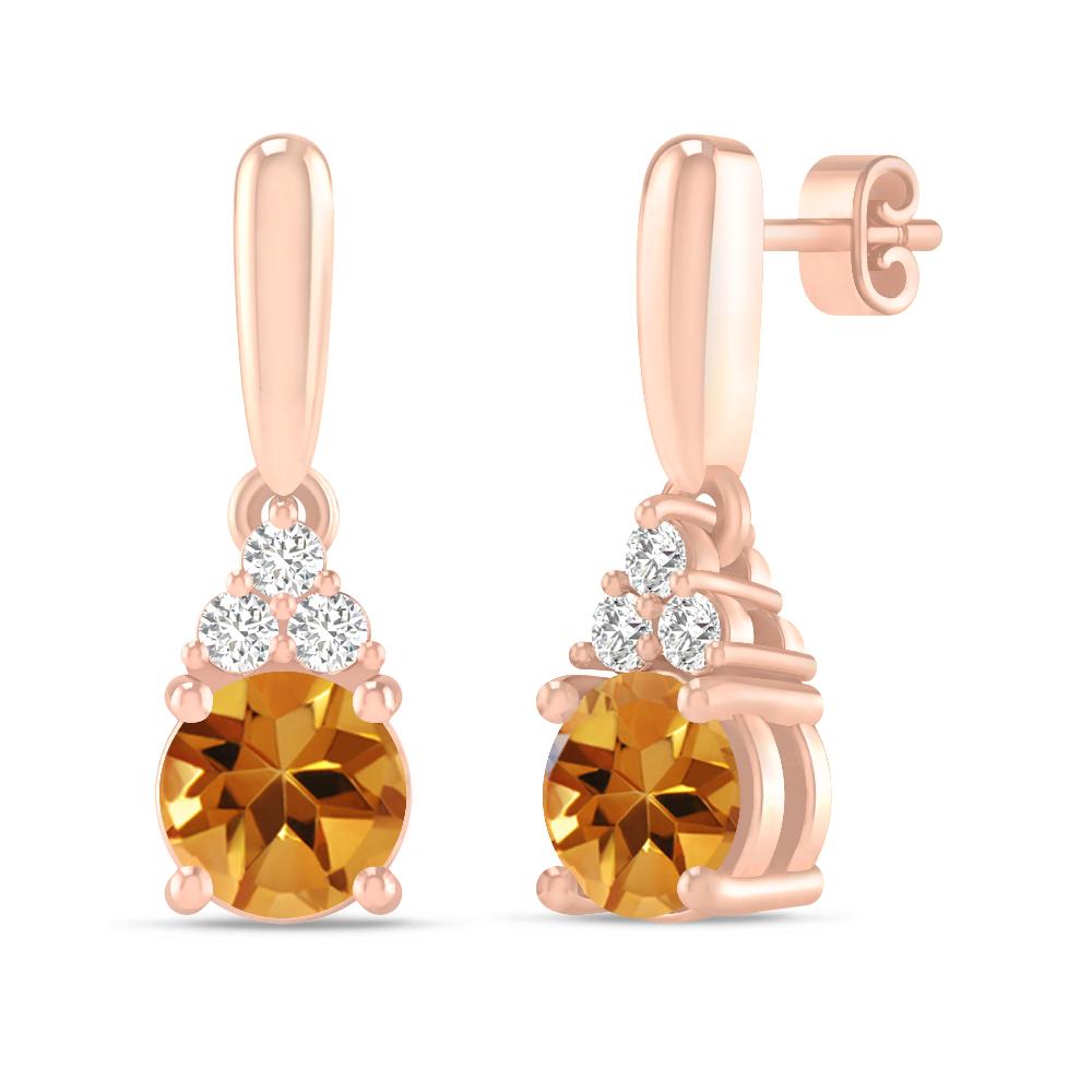 Rose Gold - Citrine