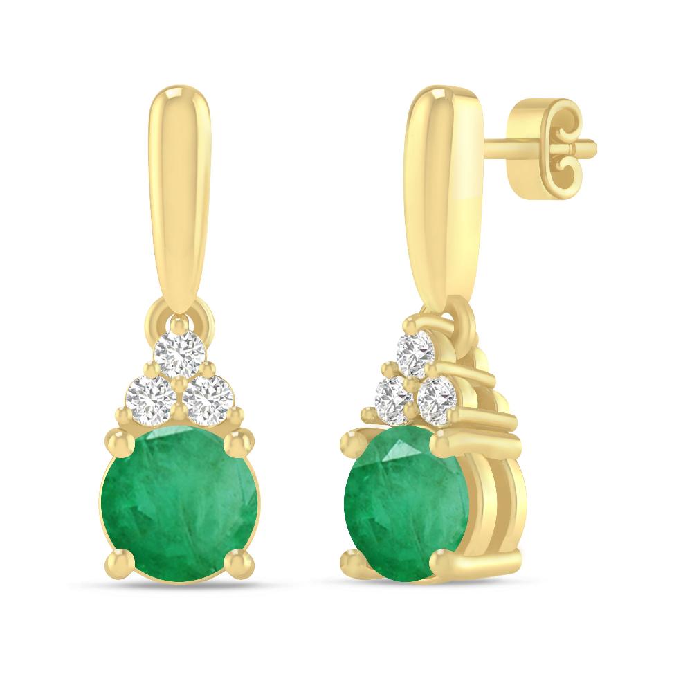 Yellow Gold - Emerald