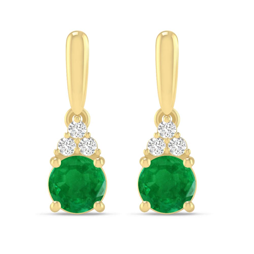 Yellow Gold - Emerald