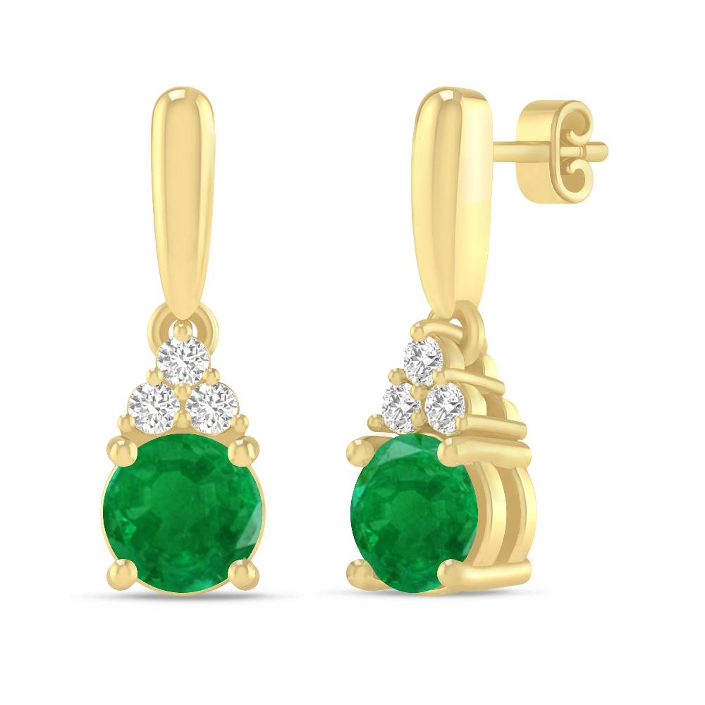 Yellow Gold - Emerald