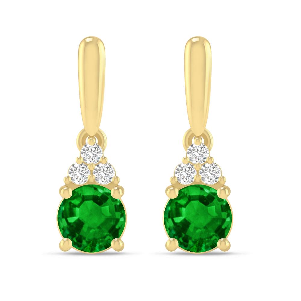 Yellow Gold - Emerald