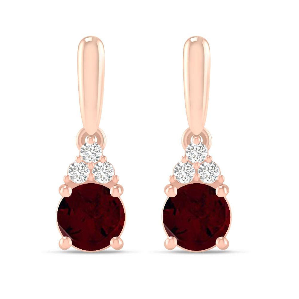 Rose Gold - Garnet