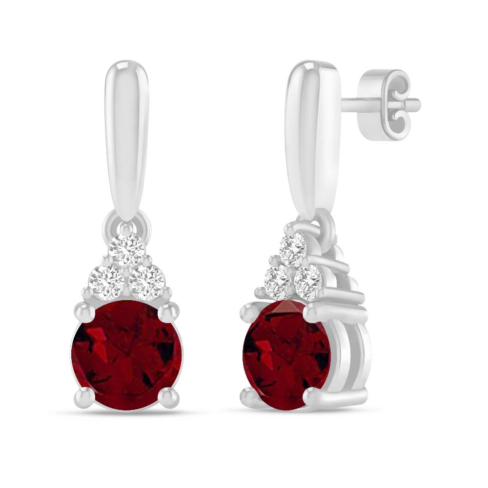 White Gold - Garnet