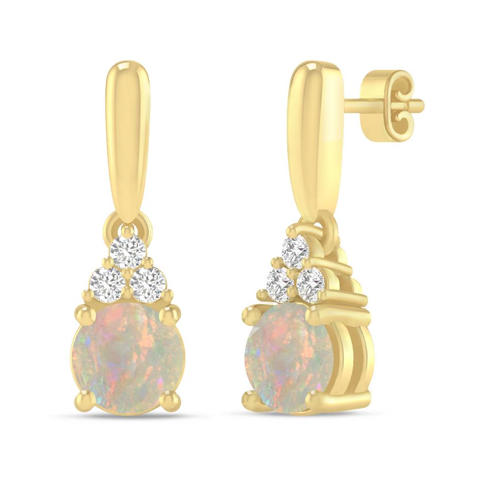 Yellow Gold - Opal