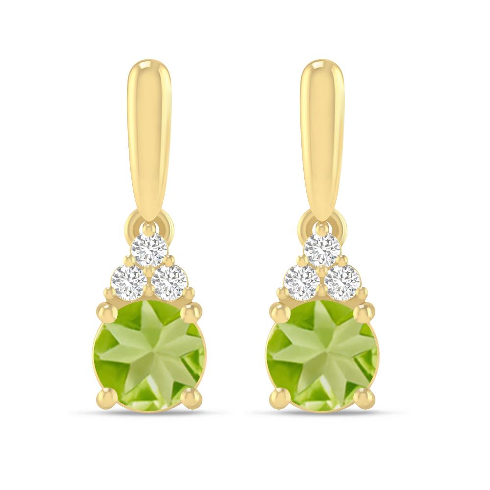 Yellow Gold - Peridot