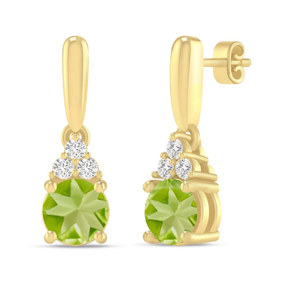 Yellow Gold - Peridot