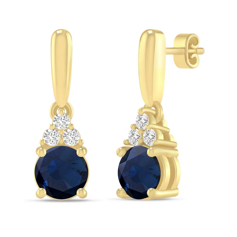 Yellow Gold - Sapphire