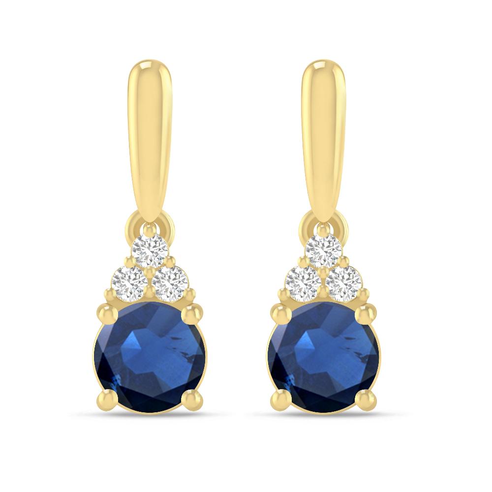 Yellow Gold - Sapphire