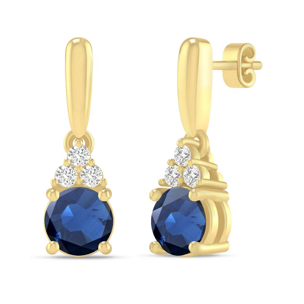 Yellow Gold - Sapphire