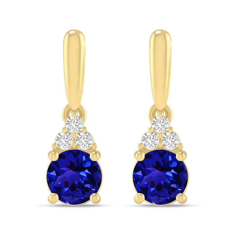 Yellow Gold - Tanzanite