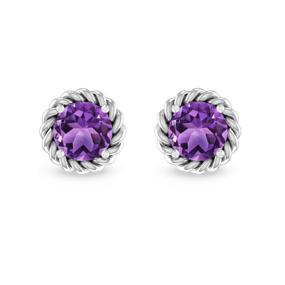 White Gold - Amethyst