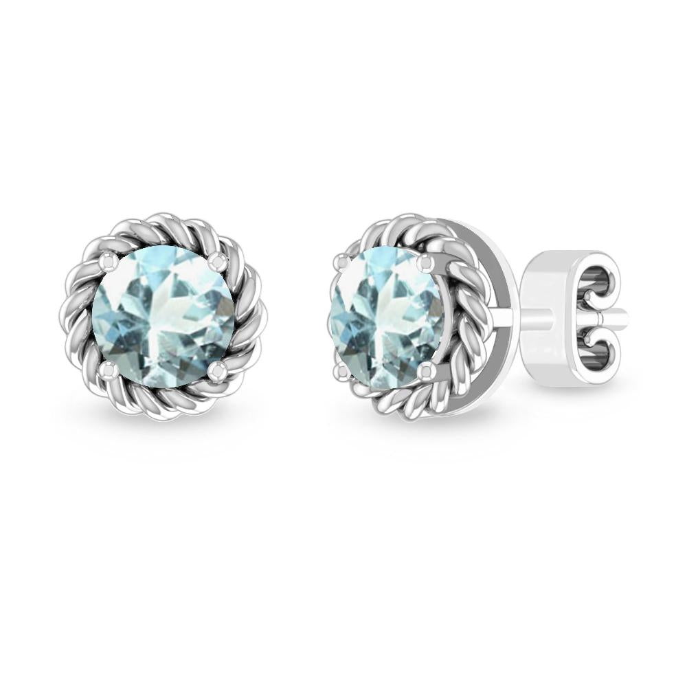 White Gold - Aquamarine