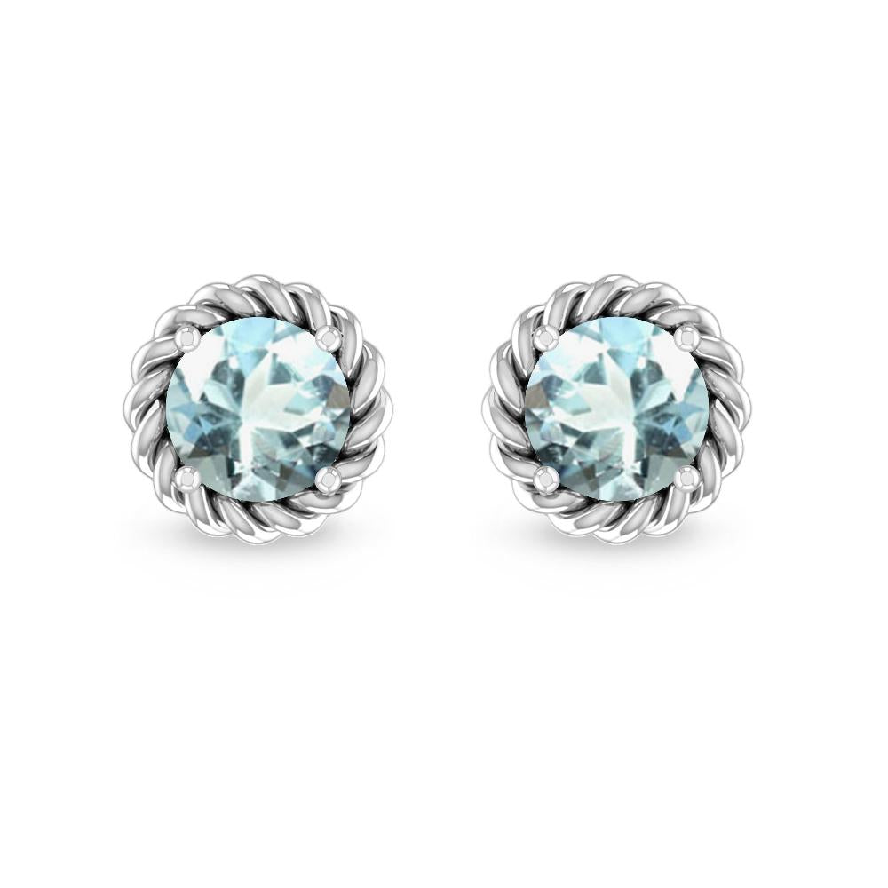 White Gold - Aquamarine