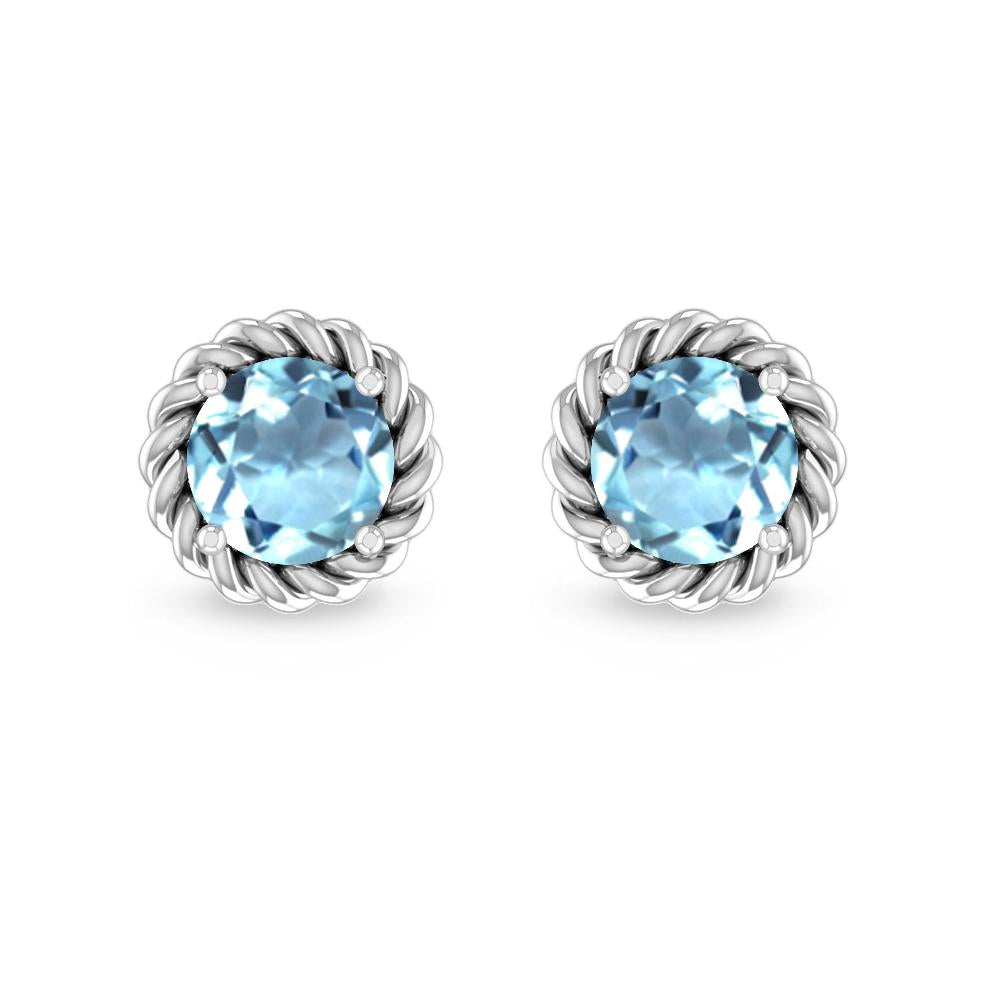 White Gold - Aquamarine