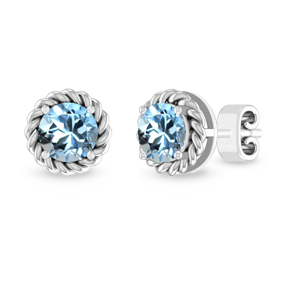 White Gold - Aquamarine