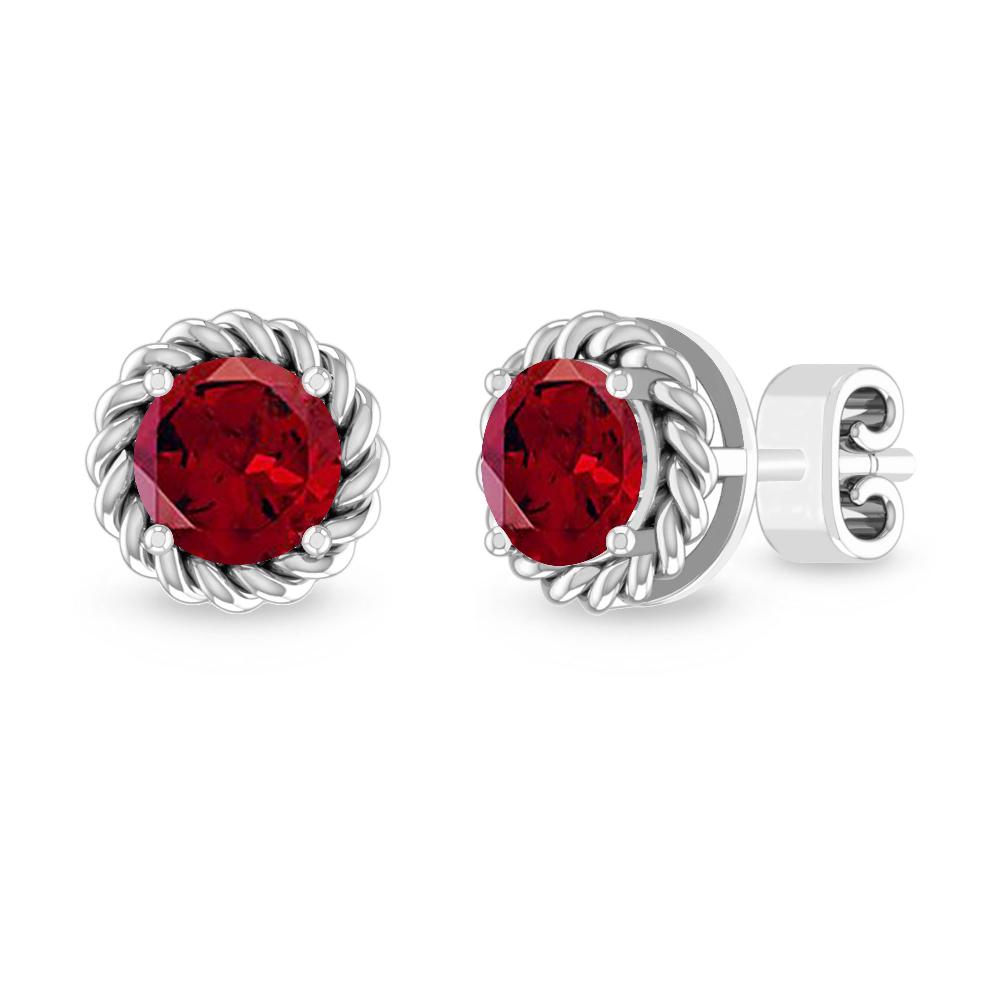 White Gold - Garnet