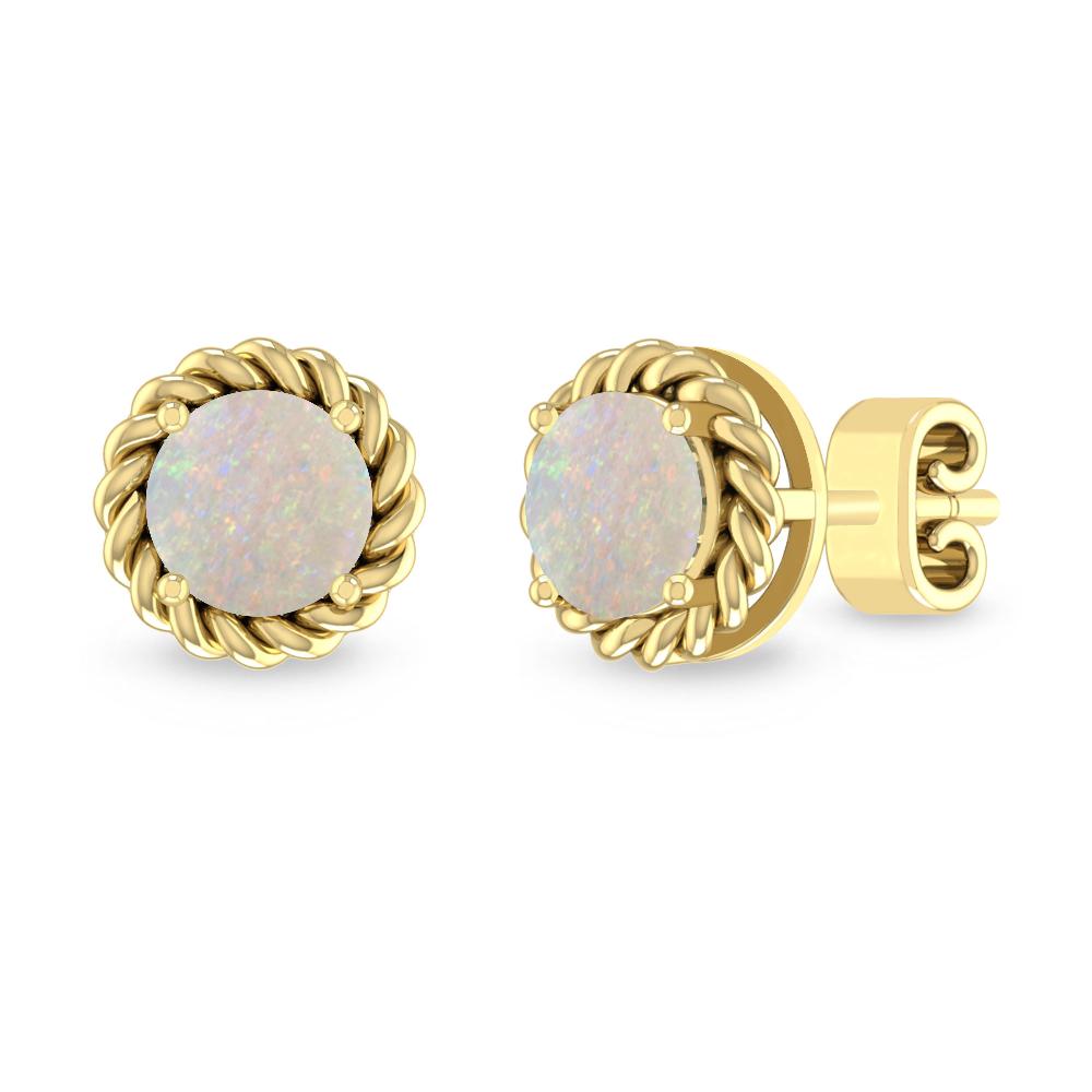 Yellow Gold - Opal