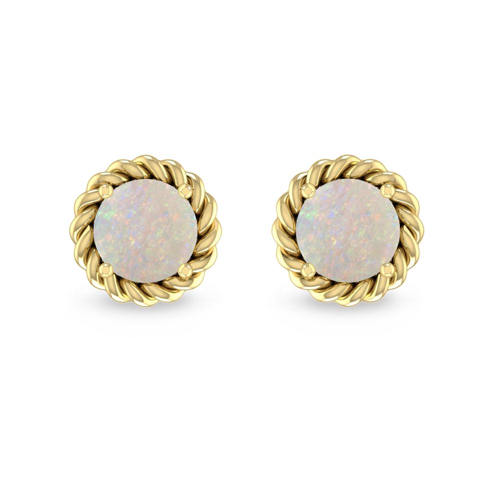 Yellow Gold - Opal