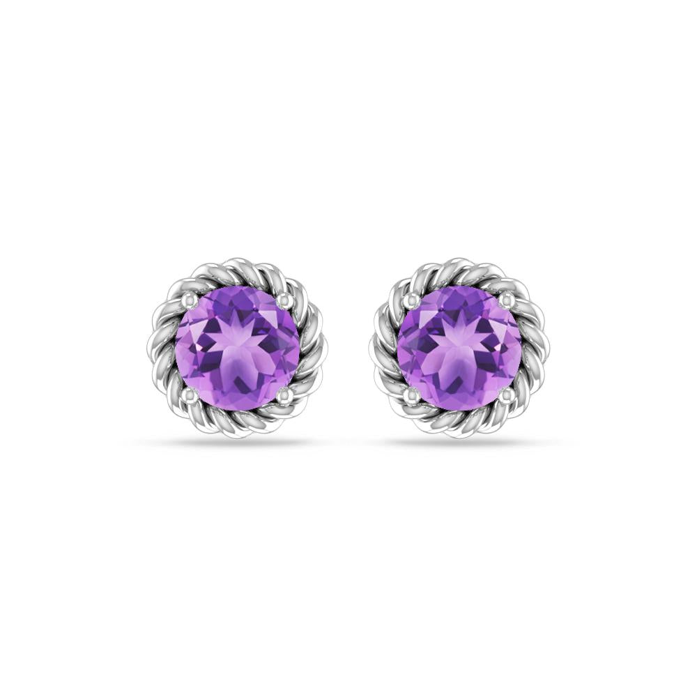 White Gold - Amethyst