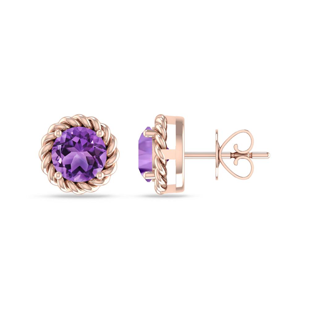 Rose Gold - Amethyst